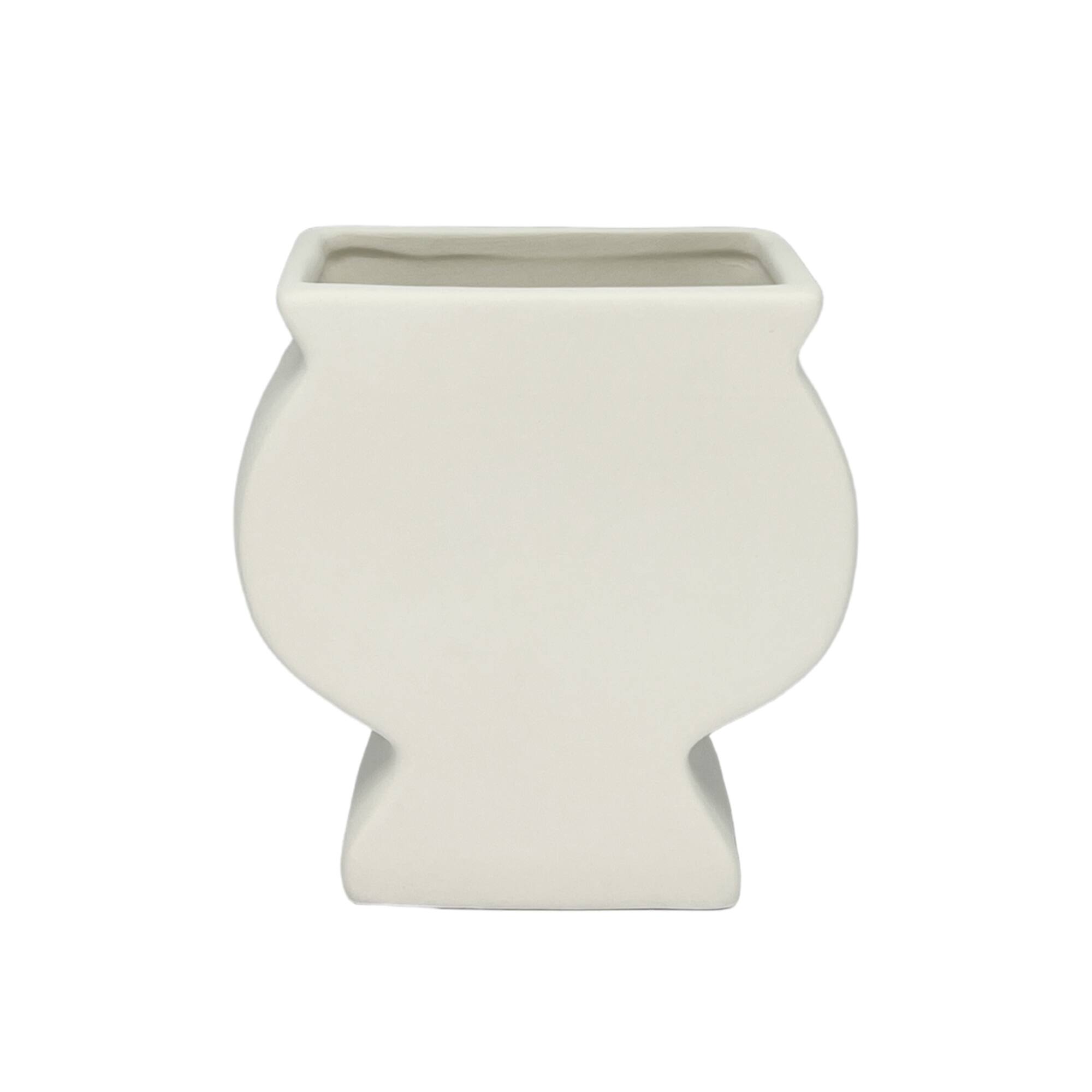 Jonathan Adler x Michaels 5.25" Flat DIY Ceramic Pedestal Vase